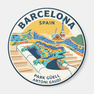 Aimant Parc Güell Espagne
