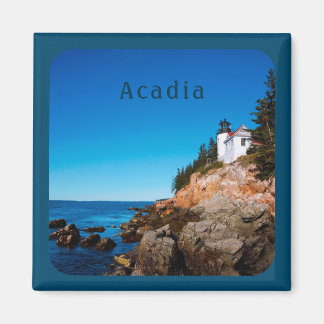 Aimant Parc national Acadia Phare du Maine Bass Harbour