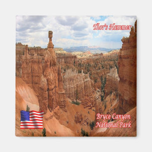 Aimant Parc national américain Bryce Canyon Queens Garden