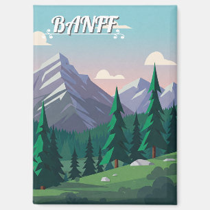Aimant Parc national Banff Canada