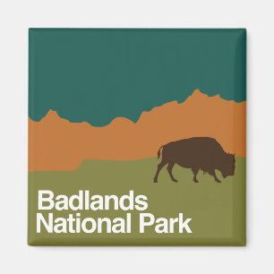 Aimant Parc national de bad-lands