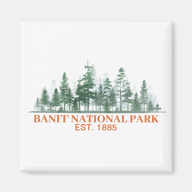 Aimant Parc national de Banff (Devant)
