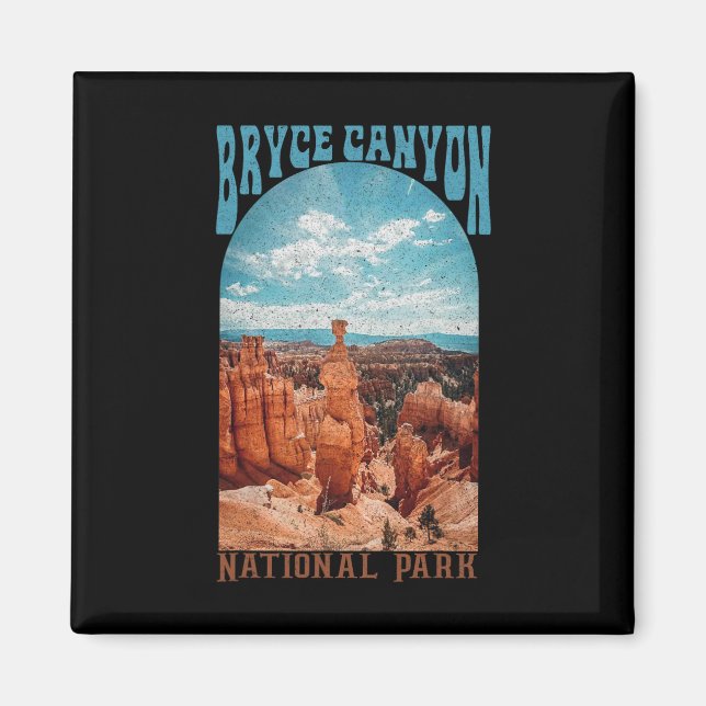 Aimant Parc national de Bryce Canyon Sentier Explorer Uta (Devant)