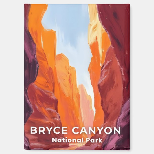 Aimant Parc national de Bryce Canyon | Voyage dans l'Utah (Recto)