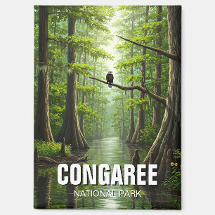Aimant Parc national de Congaree Caroline du Sud Voyage