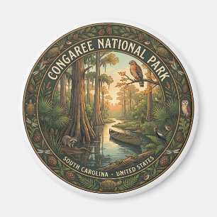 Aimant Parc national de Congaree Hopkins Caroline du Sud