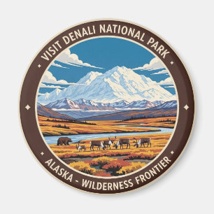 Aimant Parc national de Denali, voyage en Alaska