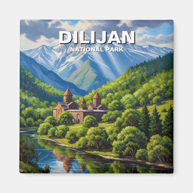 Aimant Parc national de Dilijan Arménie (Devant)