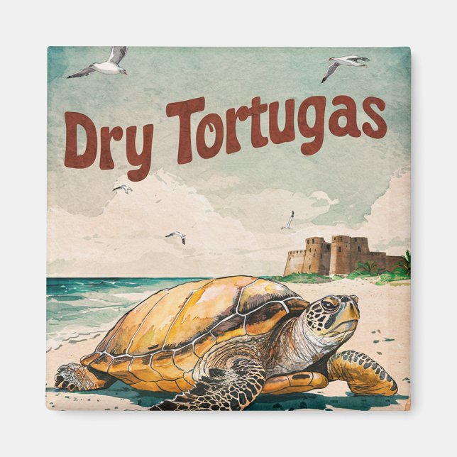 Aimant Parc national de Dry Tortugas, Floride (Devant)