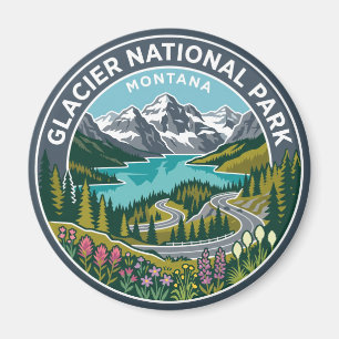Aimant Parc national de Glacier Montana