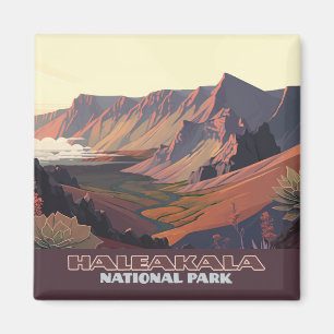 Aimant Parc national de Haleakala Cratère volcanique de M