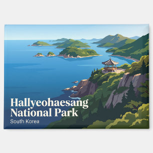 Aimant Parc national de Hallyeohaesang Corée du Sud