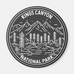Aimant Parc national de Kings Canyon Monoline