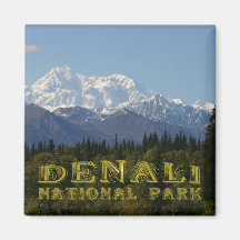 Parc national de l'Alaska Denali Mont McKinley Mag