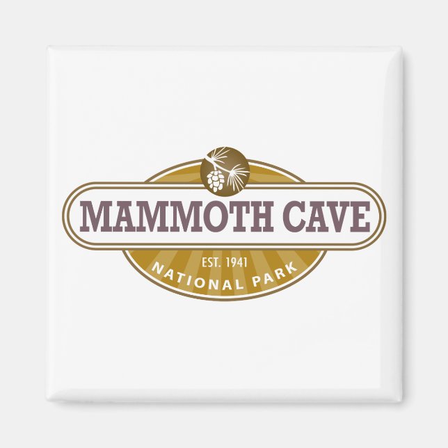 Aimant Parc national de Mammoth Cave (Devant)
