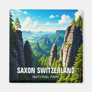 Aimant Parc national de Saxon Suisse Allemagne