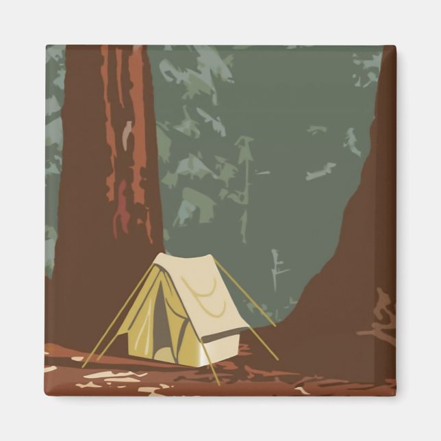 Aimant Parc national de Sequoia (Devant)