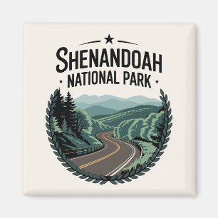 Aimant Parc national de Shenandoah Skyline Drive View Des