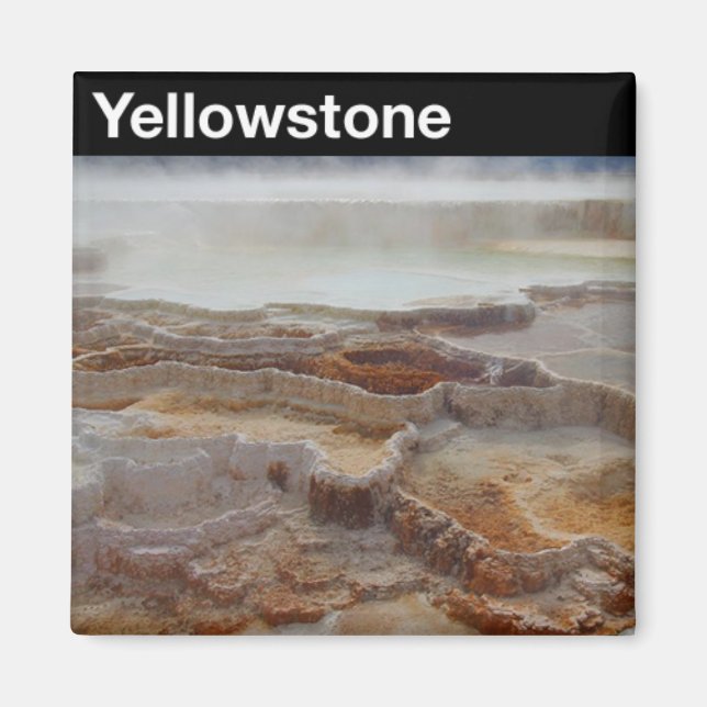 Aimant Parc national de Yellowstone (Devant)