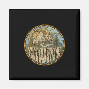 Aimant Parc national de Yellowstone Randonnée des montagn