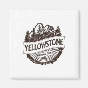 Aimant Parc national de Yellowstone Wyoming Randonnée dan