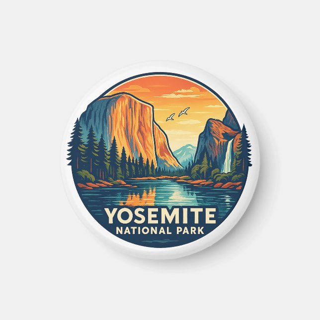 Aimant Parc national de Yosemite  (Devant)