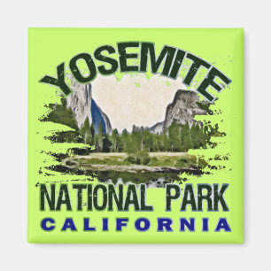Aimant Parc national de Yosemite, la Californie