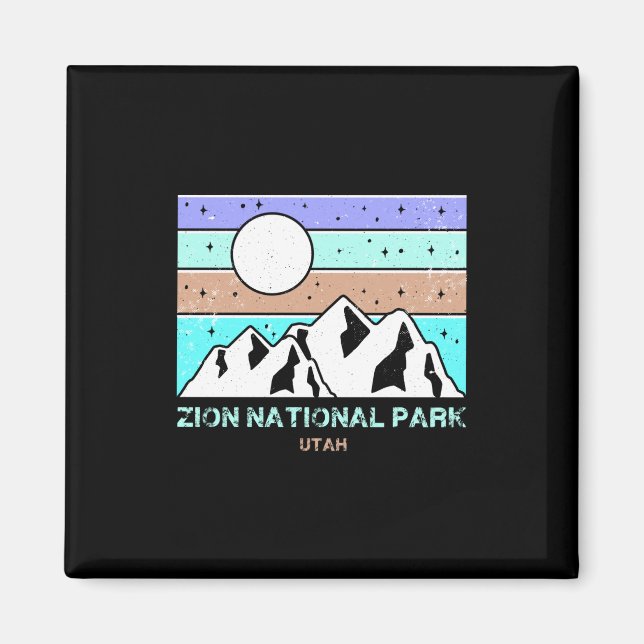 Aimant Parc national de Zion (Devant)