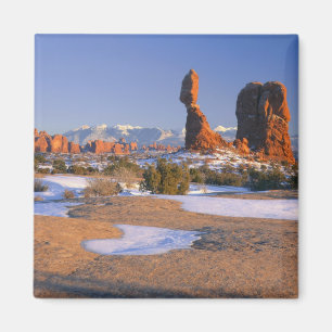 Aimant PARC NATIONAL DES ARCHES, UTAH. États-Unis. Balanc