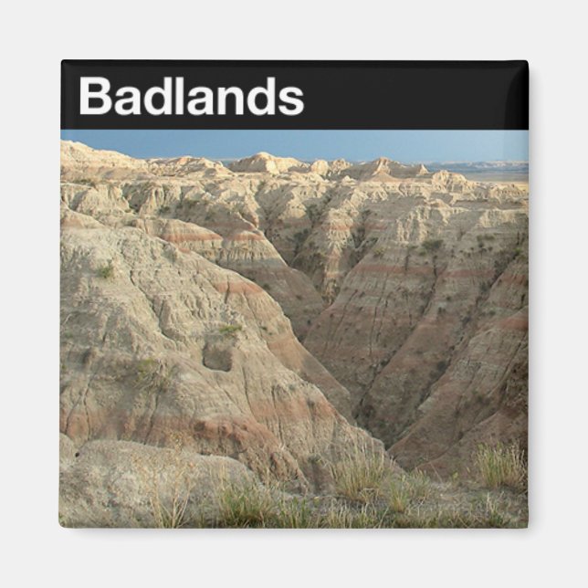 Aimant Parc national des Badlands (Devant)