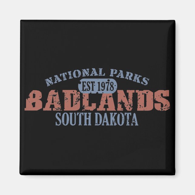 Aimant Parc national des Badlands (Devant)