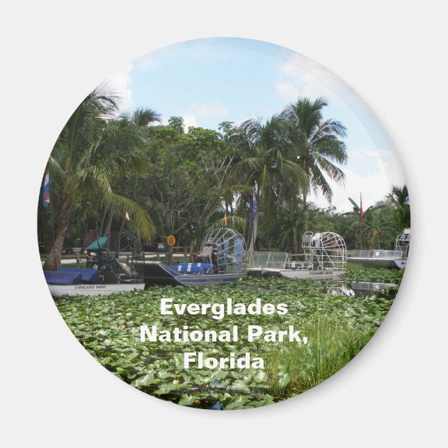 Aimant Parc national des Everglades, Floride (Devant)