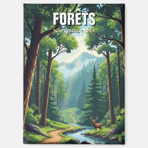 Aimant Parc national des Forets France Travel