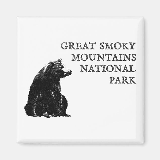 Aimant Parc national des Great Smoky Mountains (Devant)