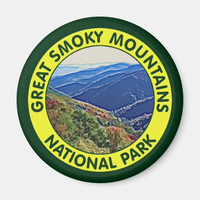 Aimant Parc national des Great Smoky Mountains (Devant)