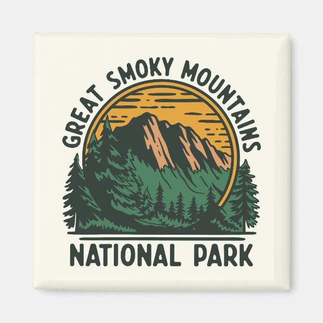 Aimant Parc national des Great Smoky Mountains (Devant)