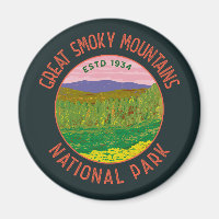 Parc national des Great Smotains Art Distressed