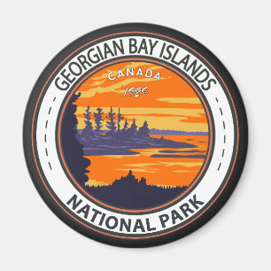 Aimant Parc national des Îles-de-la-Baie-Georgienne Badge