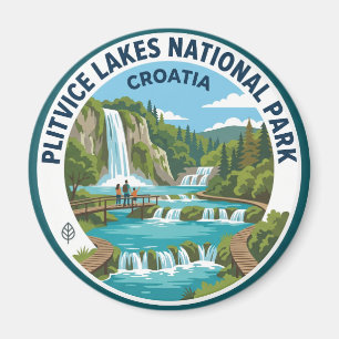 Aimant Parc national des lacs de Plitvice Croatie
