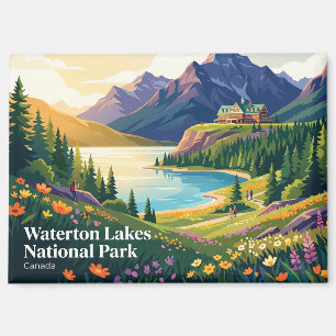 Aimant Parc national des lacs Waterton Canada