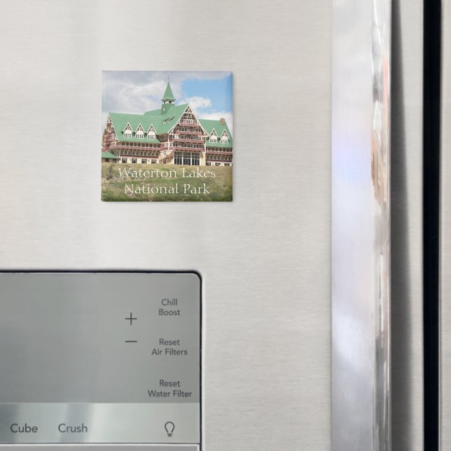 Aimant Parc national des Lacs-Waterton Photo de voyage (In situ (réfrigérateur))