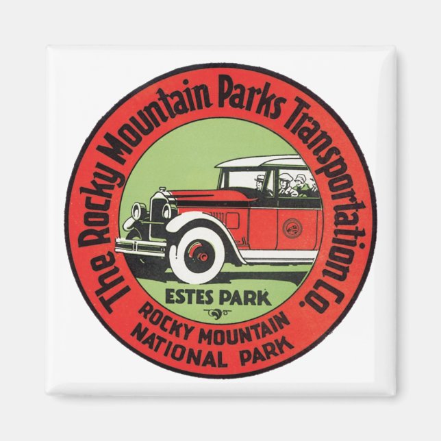 Aimant Parc national des Rocheuses (Devant)