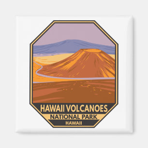 Aimant Parc national des volcans d'Hawaii Mauna Kea Vinta
