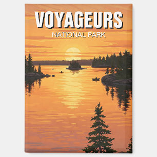 Aimant Parc national des Voyageurs Minnesota Voyage couch