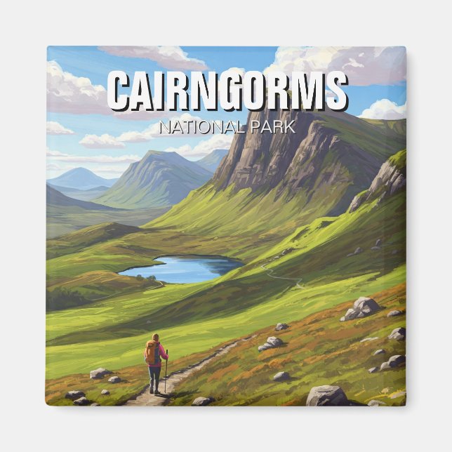 Aimant Parc national du Caire Ecosse (Devant)