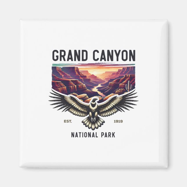 Aimant Parc national du Grand Canyon  (Devant)