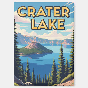 Aimant Parc national du lac Crater Oregon Voyage