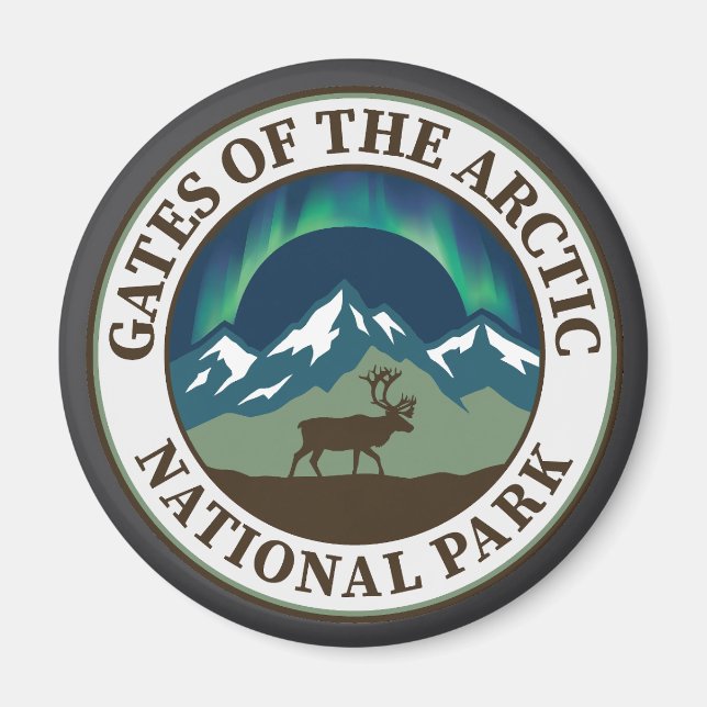 Aimant Parc national Gates of the Arctic (Devant)