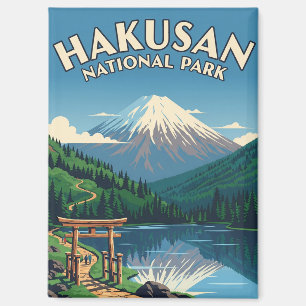 Aimant Parc national Hakusan du Japon