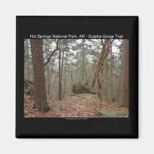 Aimant Parc national Hot Springs Gorge Gorge Trail